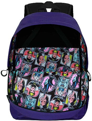Cattivi disney vil zaino block, viola