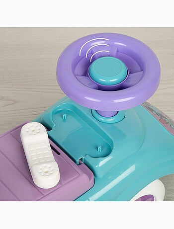 Cavalcabile stitch con telefono, corno e portaoggetti