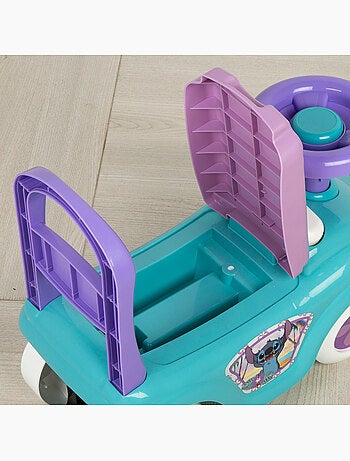 Cavalcabile stitch con telefono, corno e portaoggetti