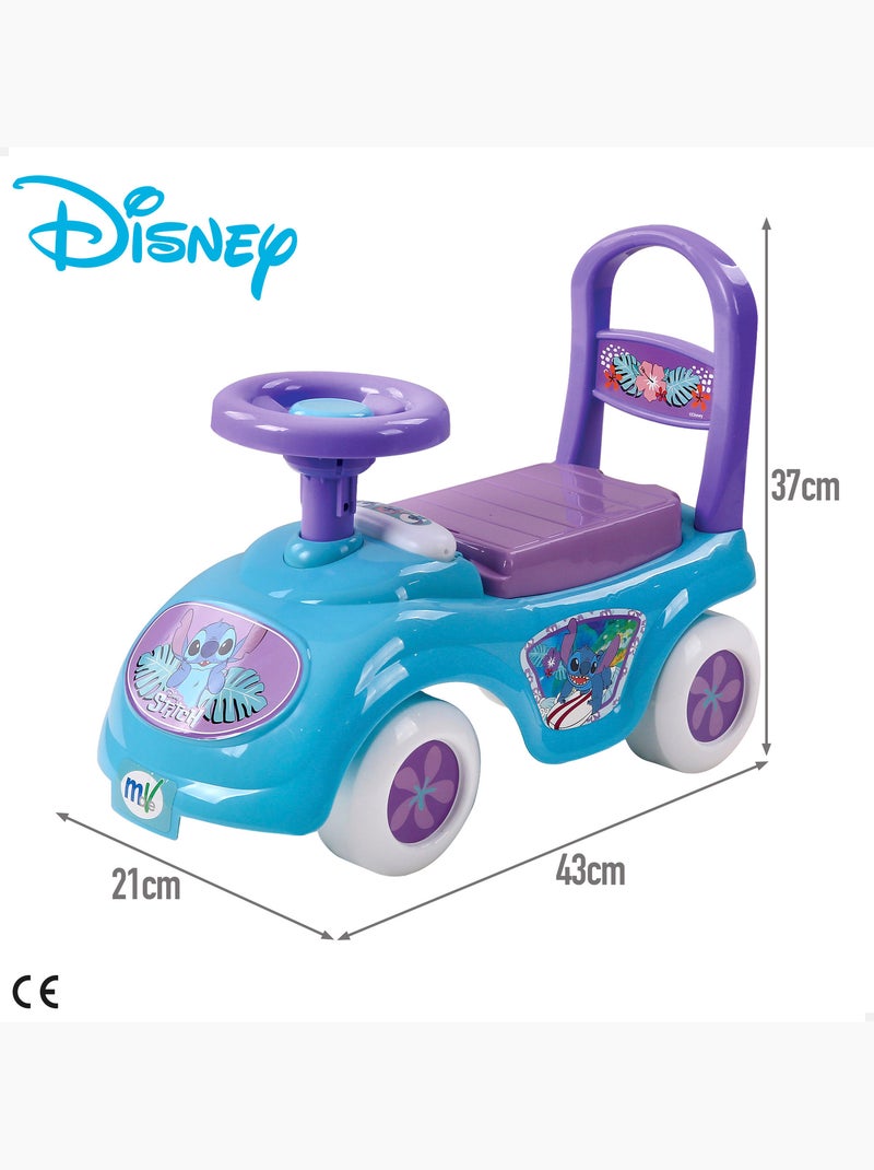 Cavalcabile stitch con telefono, corno e portaoggetti N/D - Kiabi