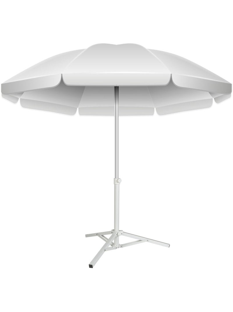 Cavalletto pieghevole a 3 gambe per ombrellone - 78x78x60 cm Bianco - Kiabi