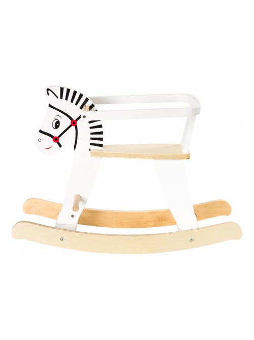 Cavallo a dondolo evolutivo legno con protezione Mamabrum - Kiabi