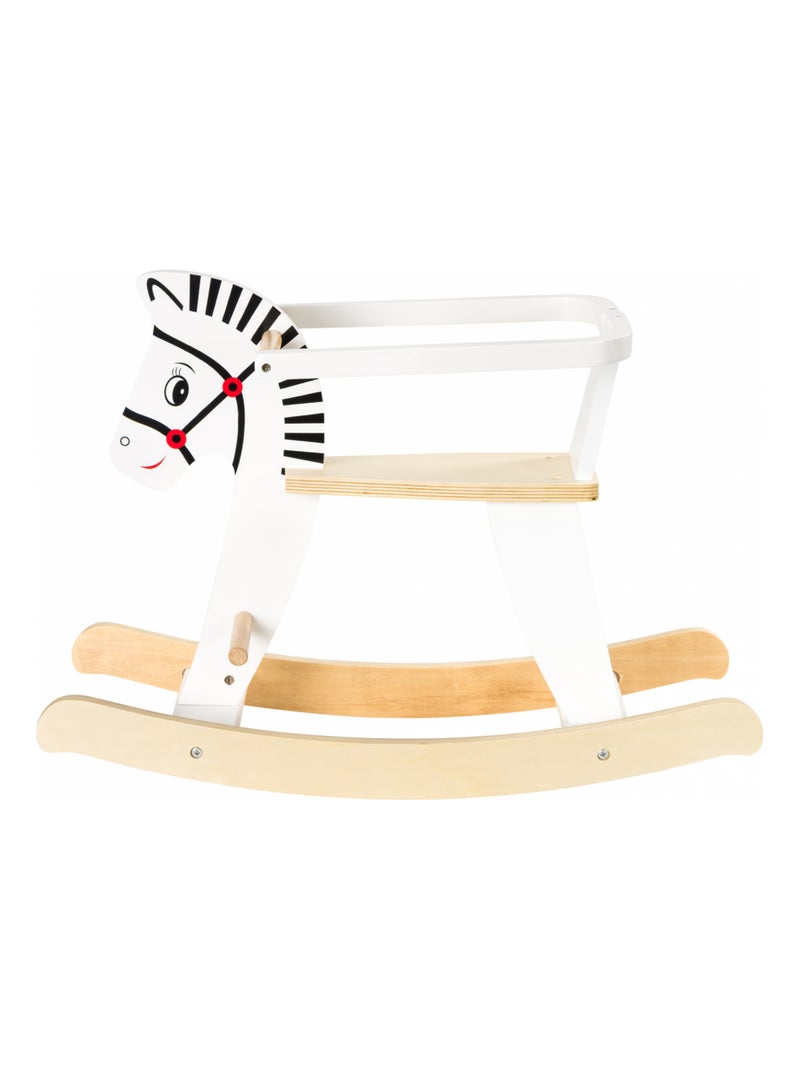Cavallo a dondolo evolutivo legno con protezione Mamabrum N/D - Kiabi