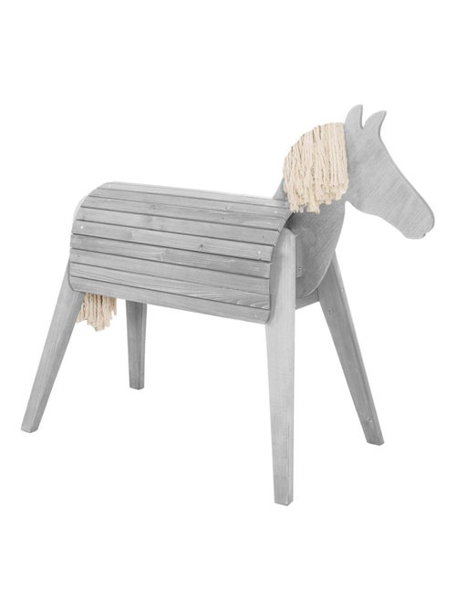 Cavallo da giardino per bambini – legno massello resistente "Roba Outdoor+" - Kiabi