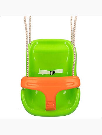 Cb toys altalena per bambini con altezza regolabile e cintura