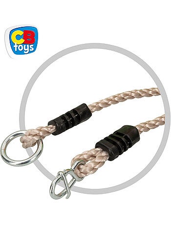 Cb toys altalena per bambini con altezza regolabile e cintura