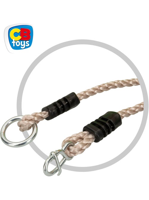 Cb toys altalena per bambini con altezza regolabile e cintura - Kiabi Cb toys altalena per bambini con altezza regolabile e cintura - Kiabi