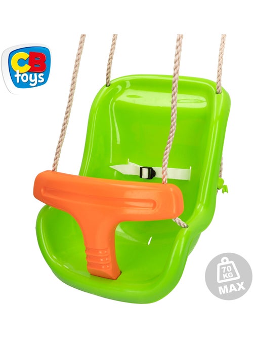 Cb toys altalena per bambini con altezza regolabile e cintura - Kiabi Cb toys altalena per bambini con altezza regolabile e cintura - Kiabi