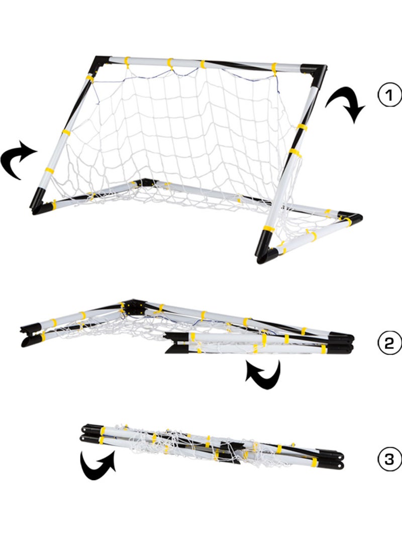 Cb toys porta da calcio pieghevole con palla e gonfiatore N/D - Kiabi