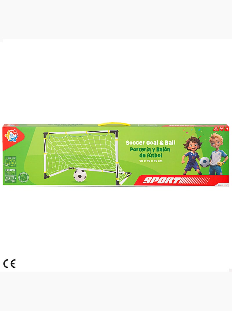 Cb toys porta da calcio pieghevole N/D - Kiabi