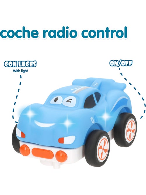 C'baby auto blu telecomandata per bambini con luce - Kiabi C'baby auto blu telecomandata per bambini con luce - Kiabi
