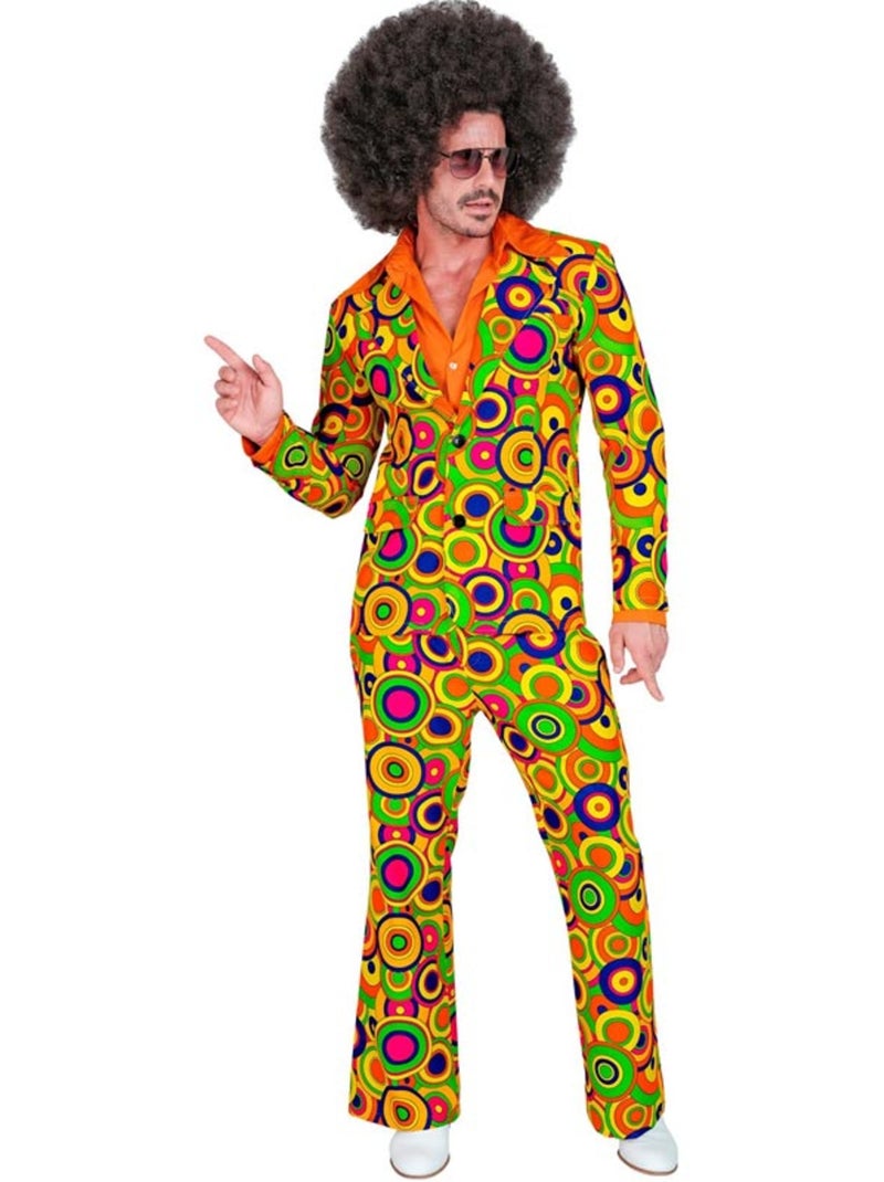 Cerchi gialli per costumi anni '70 Multicolore - Kiabi