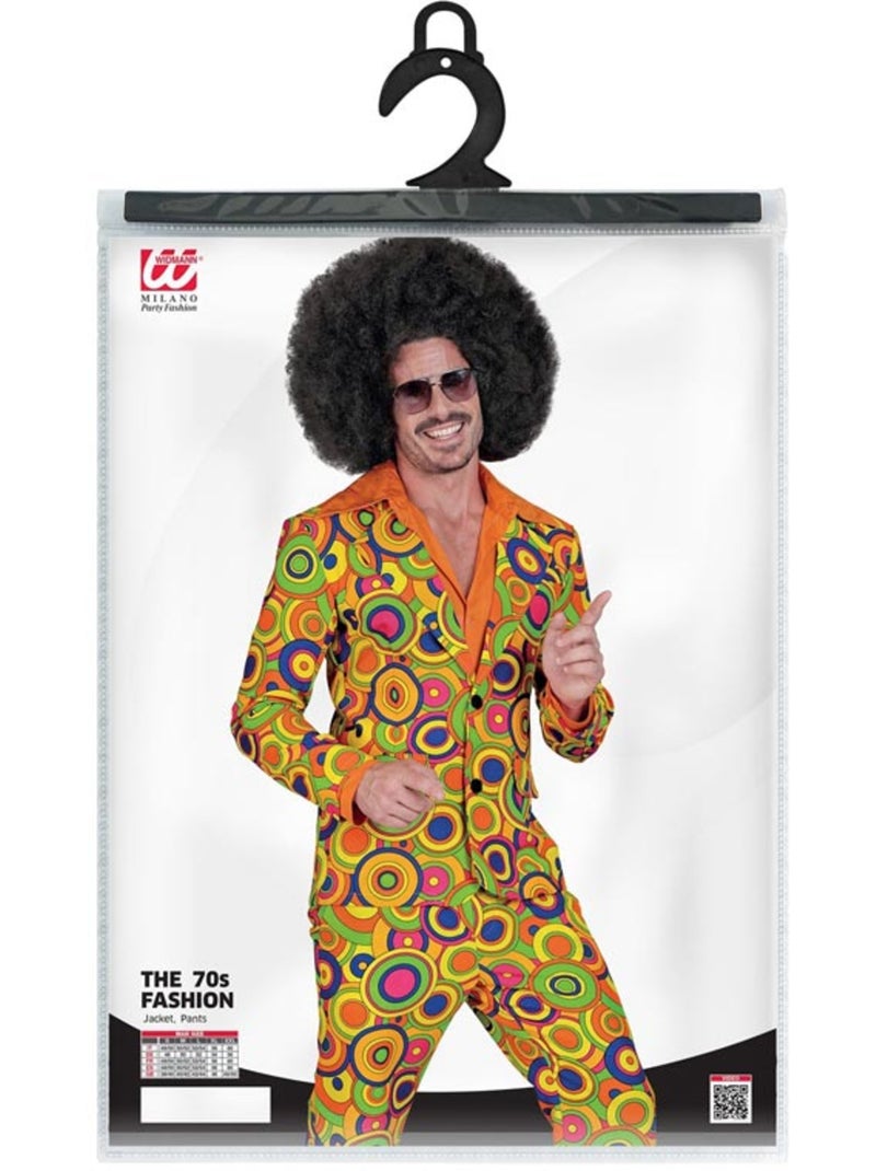 Cerchi gialli per costumi anni '70 Multicolore - Kiabi