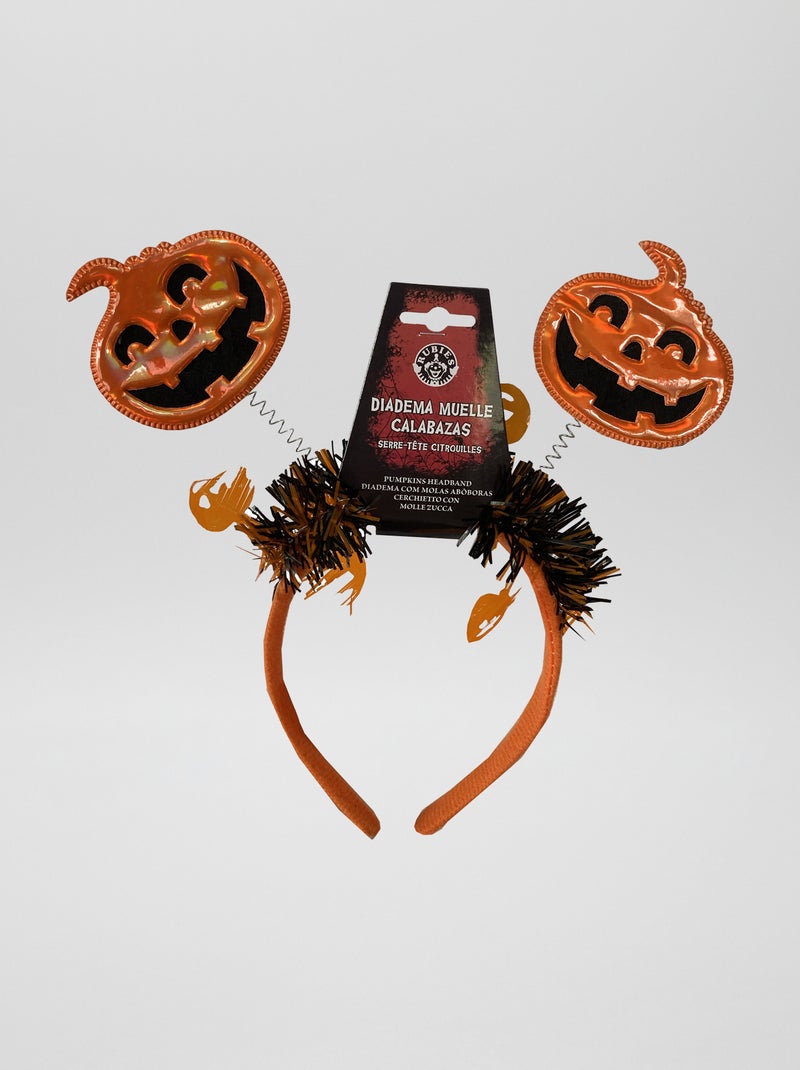 Cerchietto a forma di zucca ARANCIONE - Kiabi