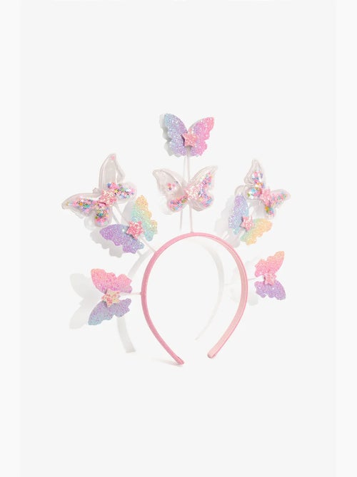 Cerchietto bambina con farfalla penti - Kiabi