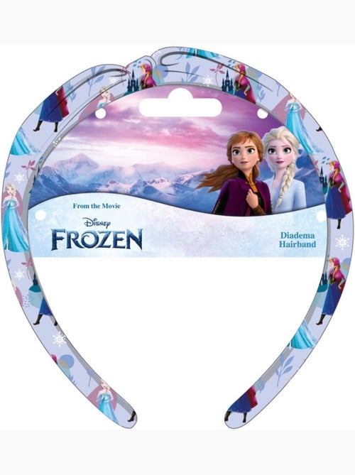 Cerchietto bambino Elsa & Anna La Regina delle Nevi azzurro cielo - Kiabi