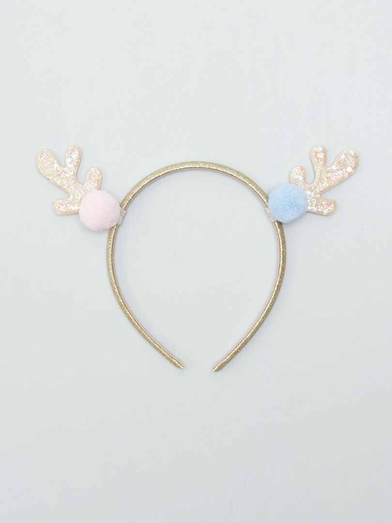 Cerchietto Con Corna Di Cervo IZoeL - Accessorio Divertente Per Feste E Costumi - Foto 5