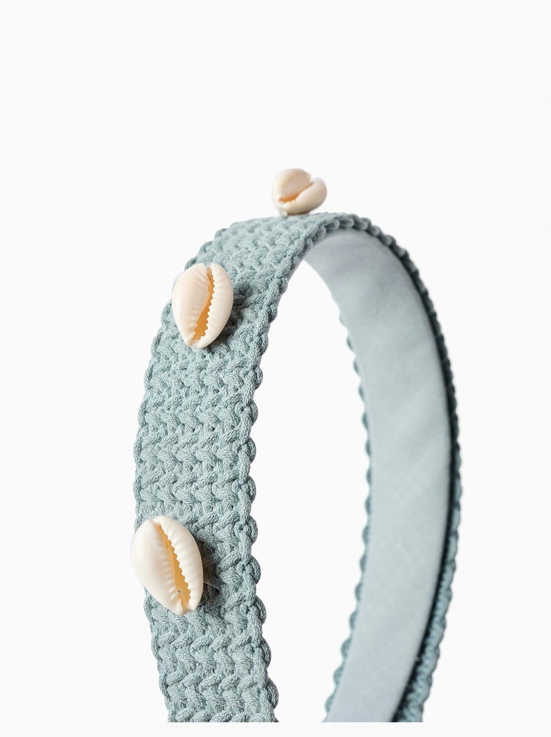 Cerchietto con applicazione di conchiglia cauri Multicolore - Kiabi