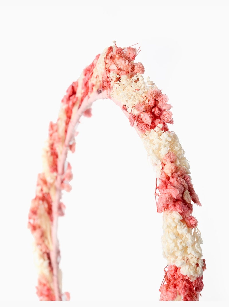 Cerchietto con applicazione floreale e lacci Multicolore - Kiabi