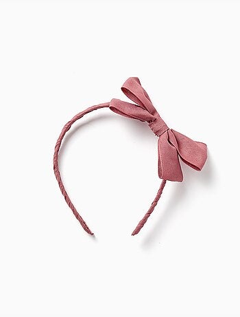 Cerchietto con fiocco sulla parte superiore