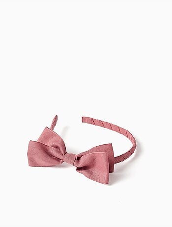 Cerchietto con fiocco sulla parte superiore