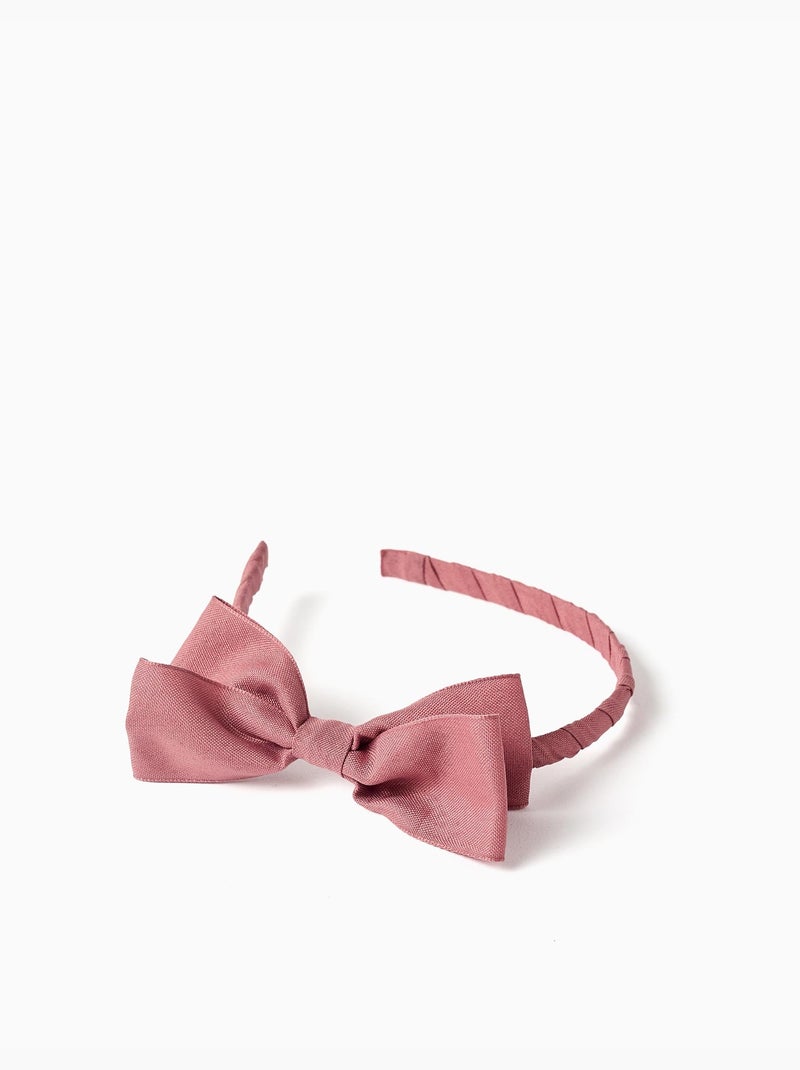 Cerchietto con fiocco sulla parte superiore Rosa - Kiabi