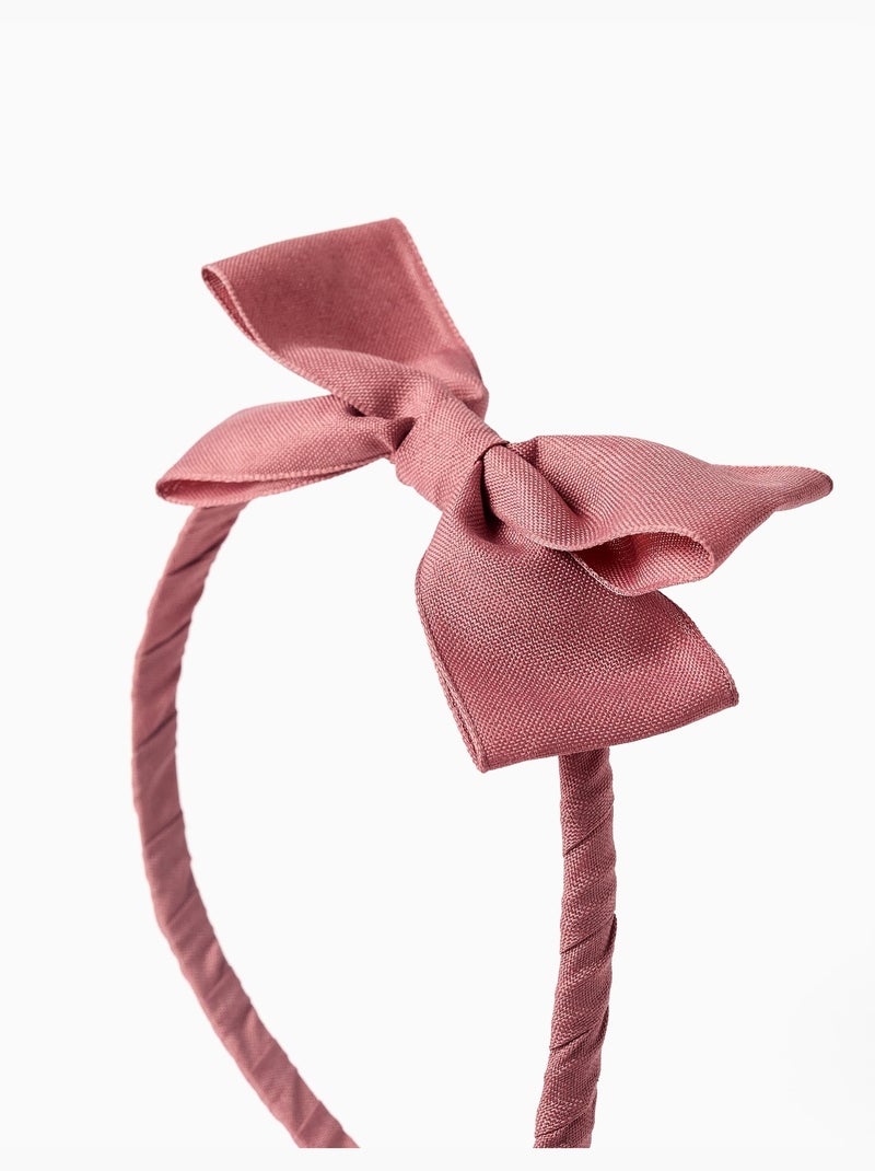 Cerchietto con fiocco sulla parte superiore Rosa - Kiabi