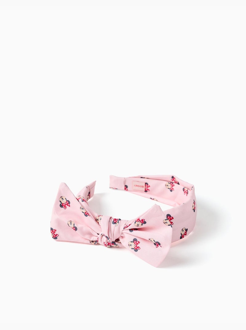 Cerchietto con motivo minnie e fiocco Rosa chiaro - Kiabi
