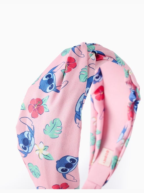 Cerchietto con motivo stitch e fiore - Kiabi