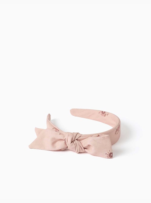 Cerchietto con stampa floreale e fiocco - Kiabi Cerchietto con stampa floreale e fiocco - Kiabi