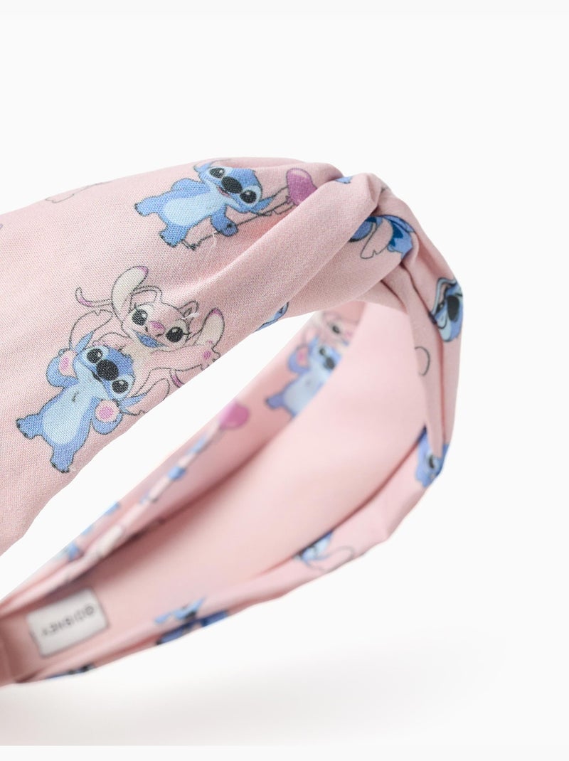 Cerchietto con stampa Stitch e Angel Rosa - Kiabi