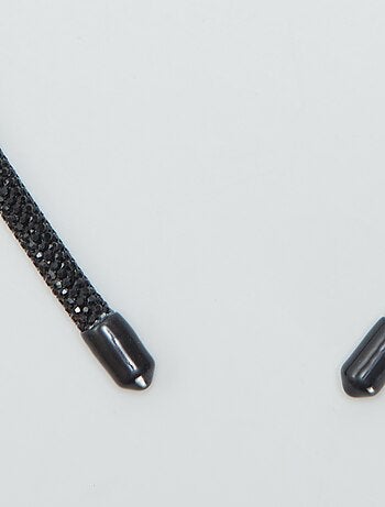 Mollettone per capelli con strass - NERO - Kiabi - 1.50€