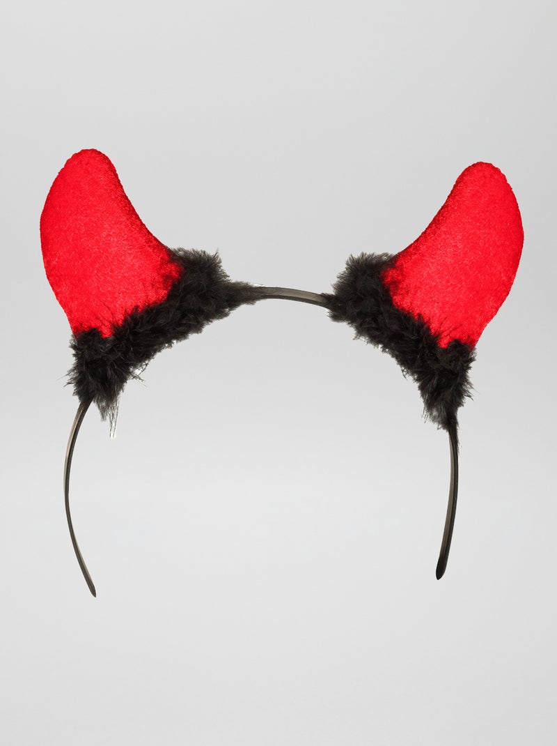 Cerchietto 'corna da diavolo' rosso - Kiabi