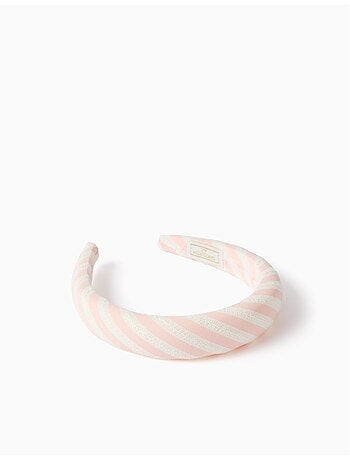 Cerchietto imbottita a righe