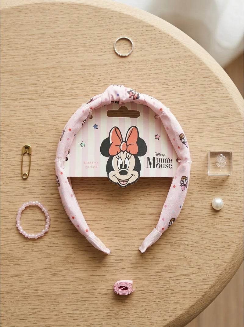 Cerchietto in bambù minnie mouse disney Rosa - Kiabi