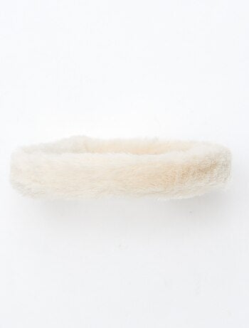 Cerchietto in maglia peluche