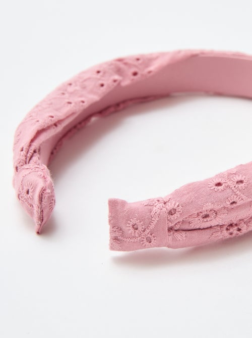 Cerchietto in pizzo sangallo - Kiabi