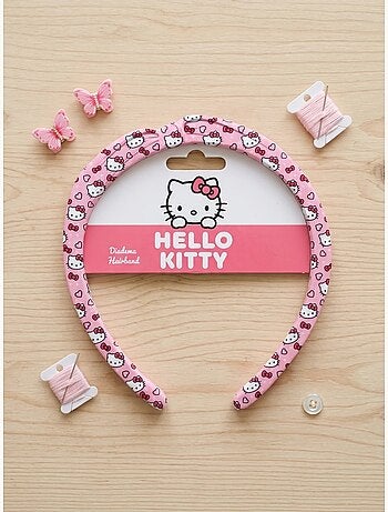 Cerchietto in tessuto morbido Hello Kitty Sanrio