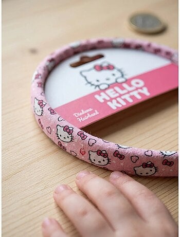 Cerchietto in tessuto morbido Hello Kitty Sanrio