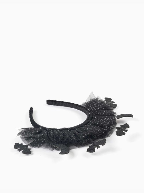 Cerchietto in tulle con lune e pipistrelli - Kiabi
