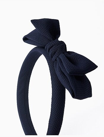 Cerchietto padded con fiocco sopra