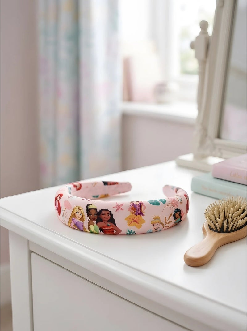 Cerchietto per capelli bambina regolabile princesses disney Multicolore - Kiabi