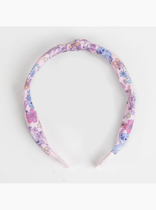 Cerchietto per capelli bambino Stitch: orecchie e fiocco per bambina - Kiabi