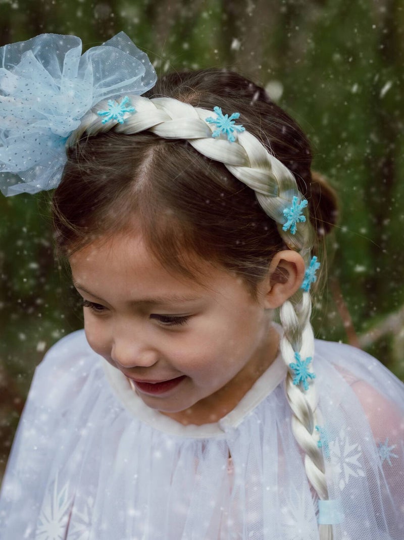 Cerchietto regina dei ghiacci con treccia accessorio costume bambini | great pretenders | great pret Blu - Kiabi