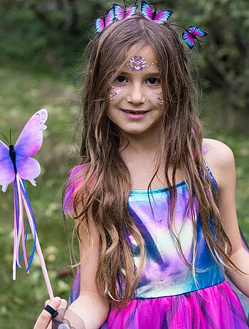 Cerchietto regina dei ghiacci con treccia accessorio costume bambini | great pretenders | great pret