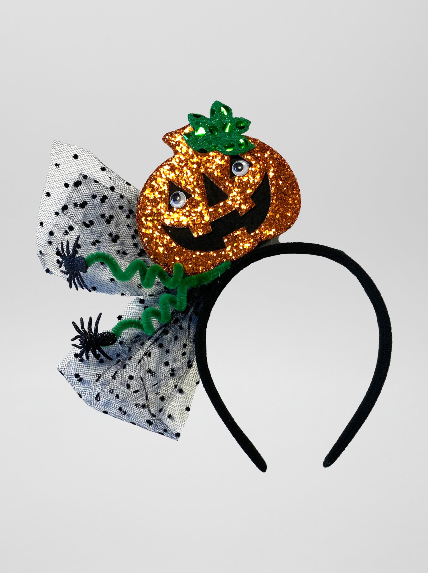 2 Fascie Per Capelli A Forma Di Zucca - Accessorio Halloween Per Bambini, Costume E Cosplay