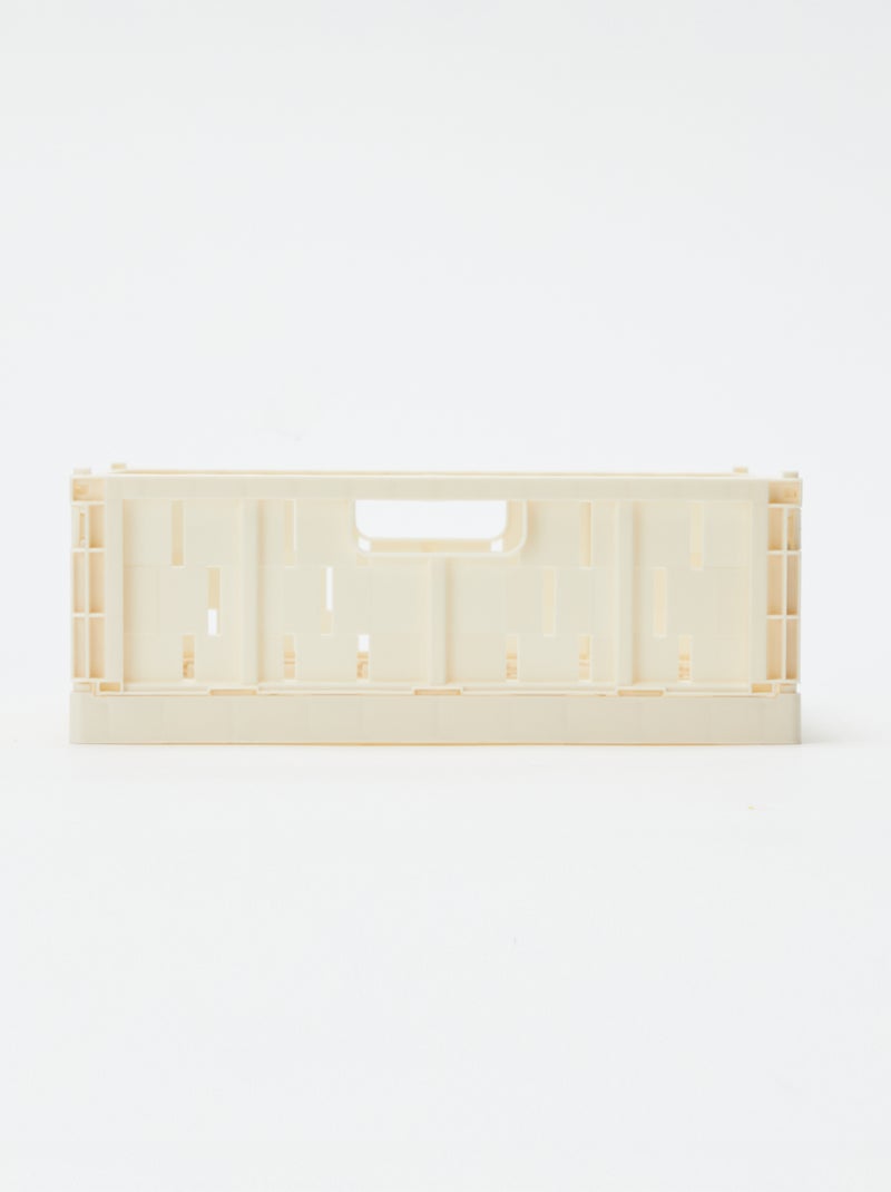 Cesta contenitore in plastica (26 x 17 cm) Bianco - Kiabi