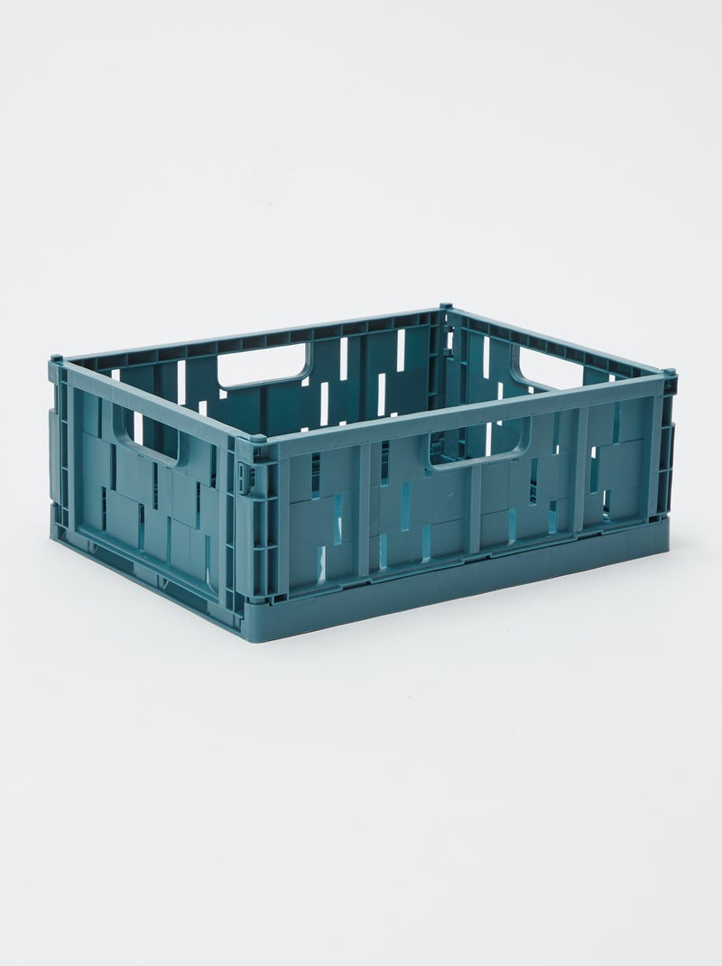Cesta contenitore in plastica (34 x 25 cm) Verde - Kiabi
