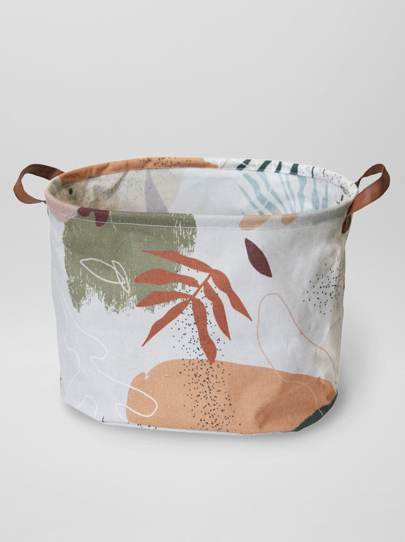 Cesta portaoggetti in tessuto BEIGE - Kiabi