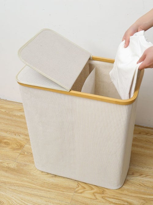 Cesti per la biancheria in Cotone Bambou PROMO LINGE - Kiabi